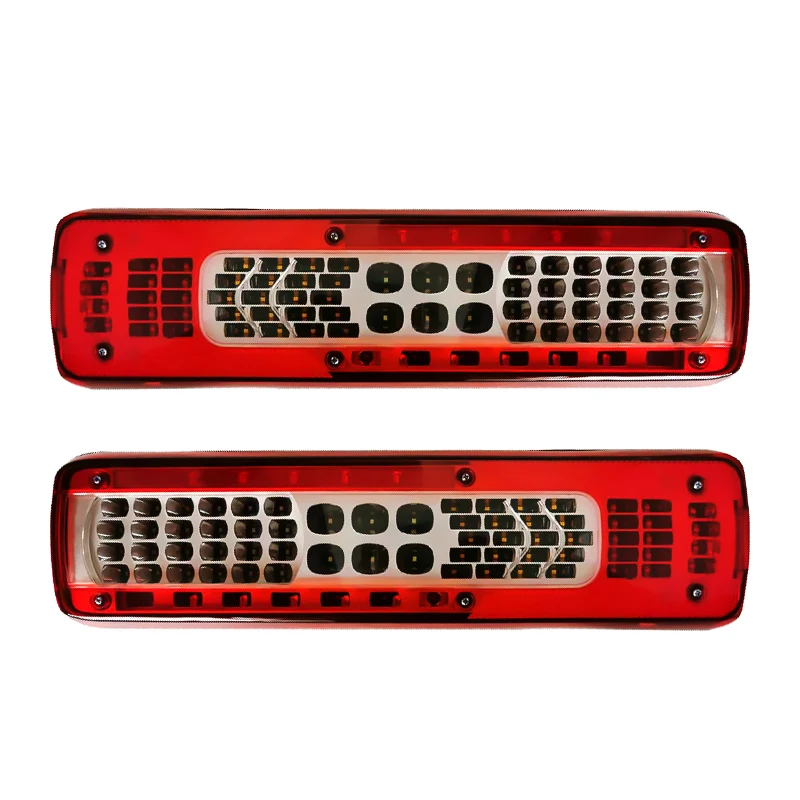 2x 24V LED Tail Lamp With Plug for Volvo FH 460 540 FH12 FH16 E