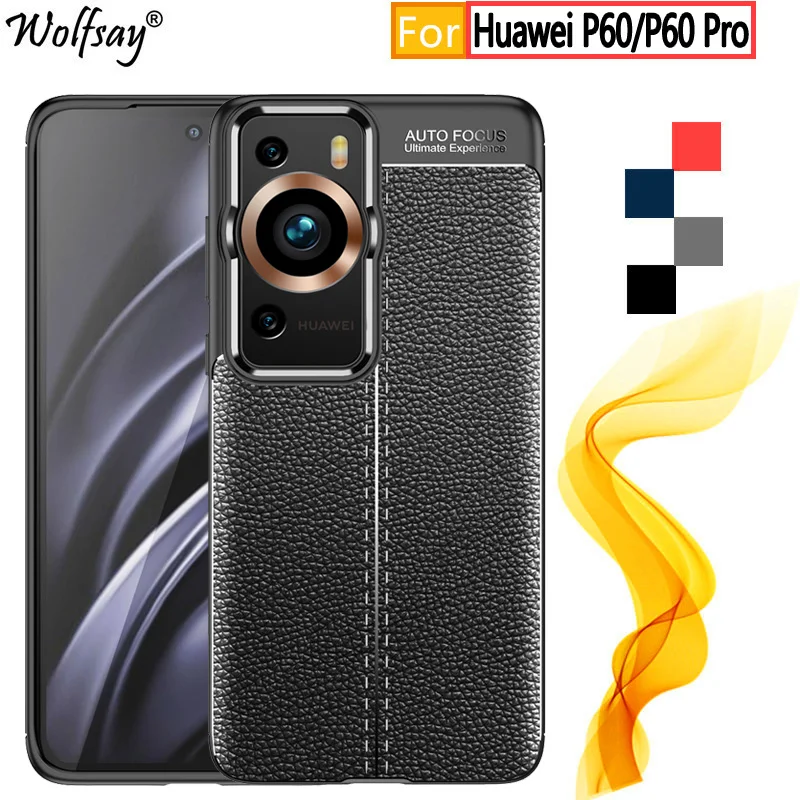 For Huawei P20 Pro Case Huawei P30 Pro Phone Case P40 P50 P60 Pro 5G Cover  Transparent Curly Wave Hybrid Shockproof Bumper Funda - AliExpress