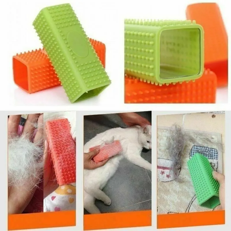 Pet hair remover gloves, cat grooming brush, Pet dog cat hair remover Cleaning brush For Car furniture carpet clothes sofa