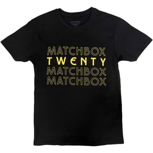 Matchbox Twenty 'Ditto' Maglietta Nera Nuova Maglietta Ufficiale A Maniche Lunghe O Corte