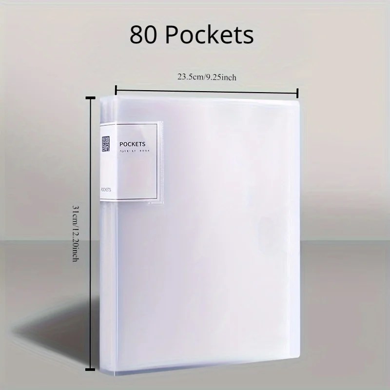 Close-up of Transparent Folder Layers