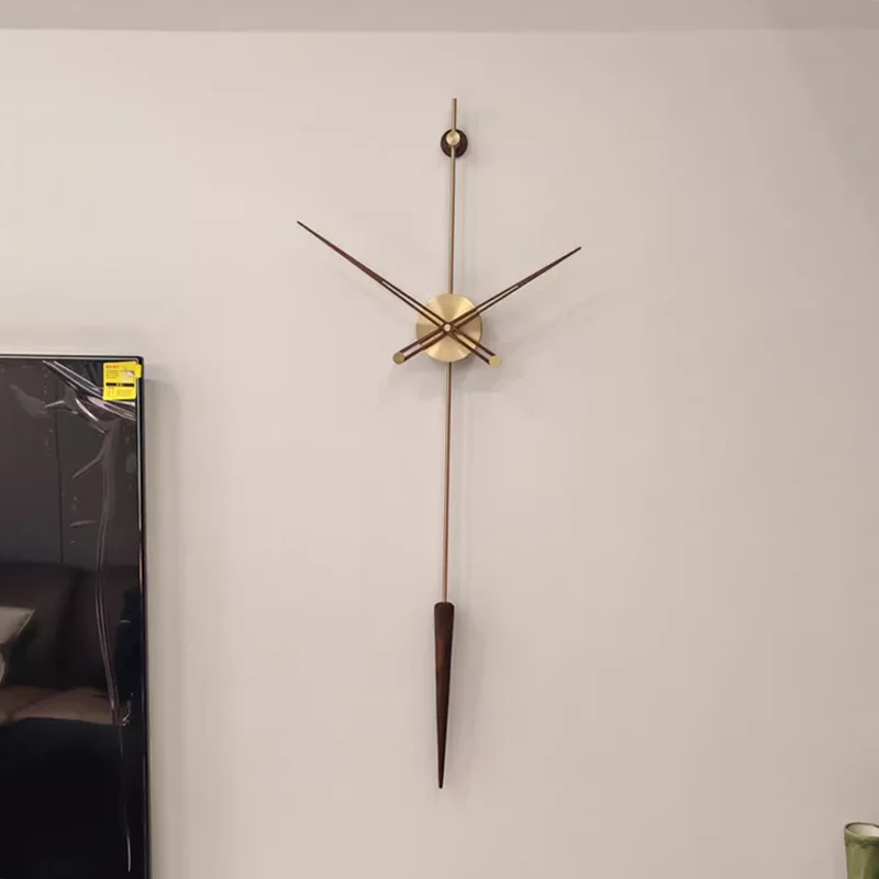 Modern Wall Clocks Creative Clock Wall Minimalist Living Room Clocks Luxury Watches Elegant Room Ornaments Home Decoration - 3