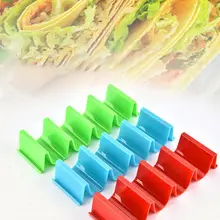 

Taco Holder Stand Set of 6 - Taco Tray Style Rack Holds Up to 4 Tacos Each dropshipping