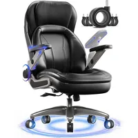 Executive Office Chair with Adjustable 5D Arms, 600lbs Big and Tall Office Chair 1