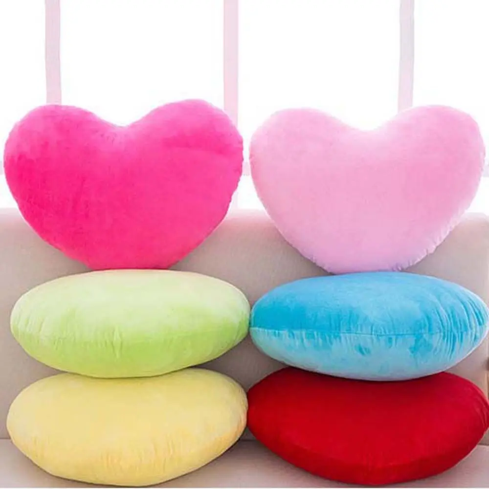 Children Lover Soft Toy Love Heart Shape Kids Plush Stuffed Plush Pillow Plush Doll Heart Stuffed Toys Heart Plush Toys canvas kids drawing pad drawing panel heart white boards kids blank sketchpad oil canvases artist shape set plate for paintings