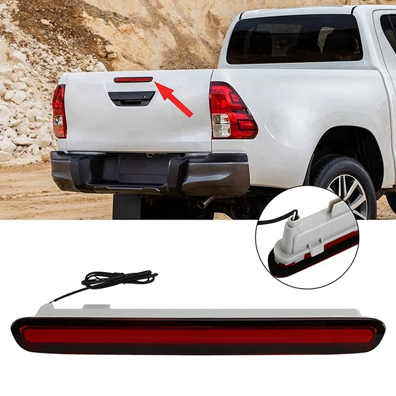 

1 PCS 32915006872 High Mounted Brake Light 3Rd Brake Light Automotive Parts Accessories For Toyota Hilux Revo Vigo 2015-2018