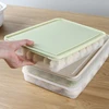 Save Space Dumpling Box Quick-frozen Wonton Tray Large Capacity Large Capacity Design Home Kitchen Fashion White 1