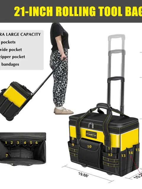 Husky Collapsible Tool Bag Husky GP-43196N13 18