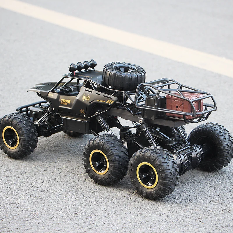 Voiture RC 1:12 2.4G Alliage 6 Roues Tout-Terrain 4x4