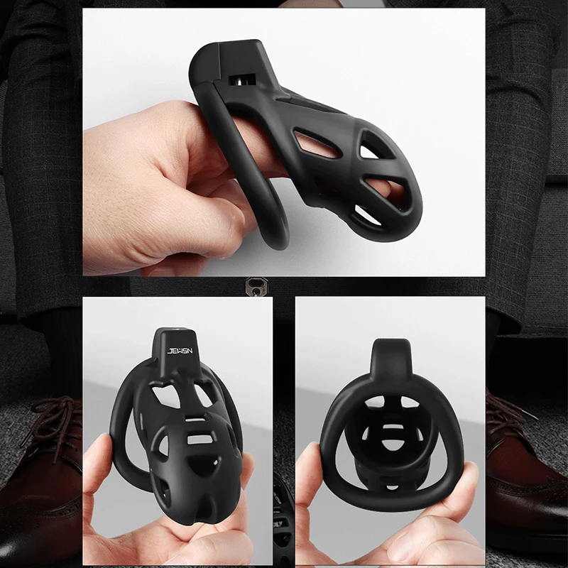 Penis Chastity Cage Chastity Lock Sex Toy Chastity Cage Accessory Jeusn Male Chastity Cage Sex Toys Discreet Sissy Femboy Chastity Cock Cage Device Penis Rings Male With 3 Size Men's Adult Goods