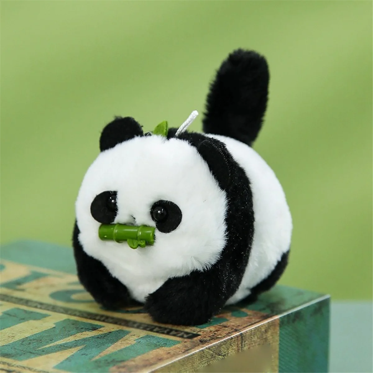 A Wag Tail Cat Plush Toy Soft and Comfortable Stuffed Animal Move and Swing Rotating Cat Doll Toy Gift Home Ornaments 5