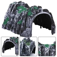 Plastic Rockery Tunnel Track Train Slot 1:87 Scale Model Toy Train Railway Cave Tunnels Sand Table Model Railway Accessories 1