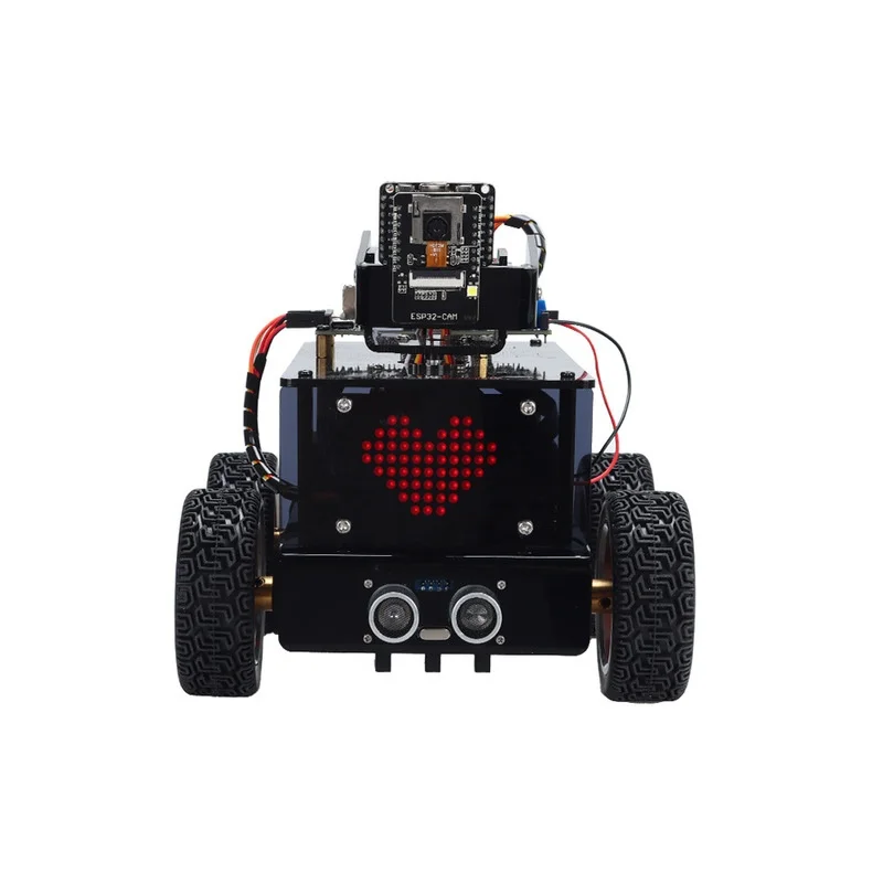 코딩 장난감 DIY 키트 전자제품 RC 로봇 모델 키트 ESP32 카메라 멀티 섀시 라즈베리 파이 호환 오픈 소스 SDK
