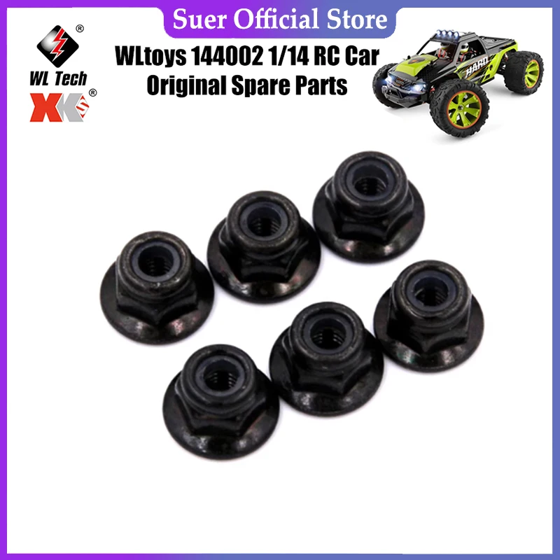 

WLtoys 144002 1/14 RC автомобиль, оригинальные запасные части 144001-1452M3, запасные части с фланцевой гайкой