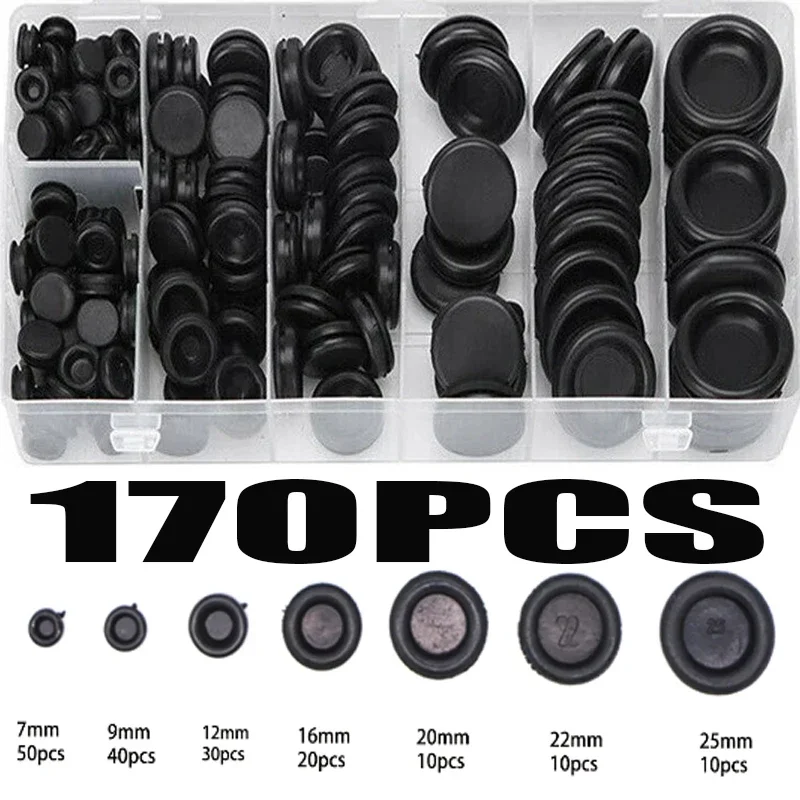 eletricos condutor anel de junta protect wire tool 7 tamanhos 170pcs set 05