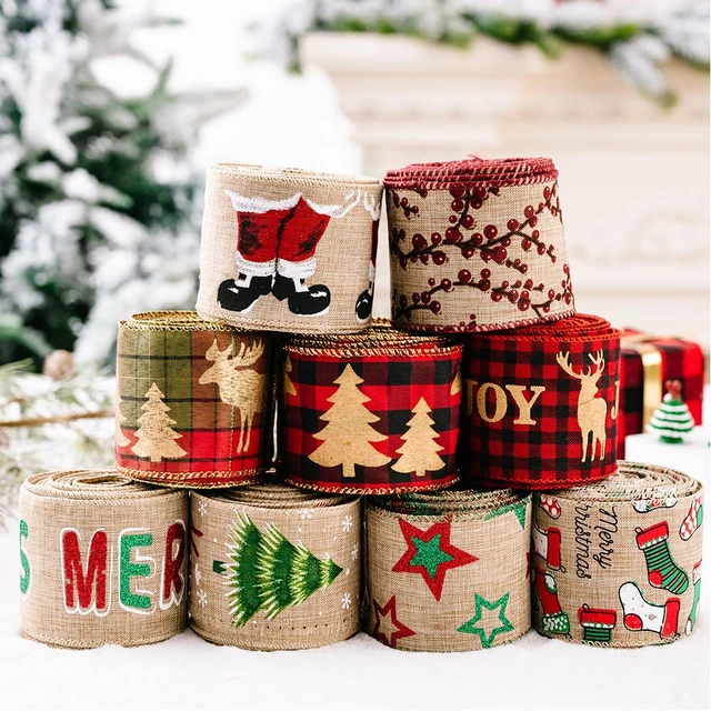 Craft Brown Tape, Christmas Wrapping Tape, Gift Wrapping, Festive Craft  Tape, Floral Tape, Rustic Gift Wrap Tape - AliExpress