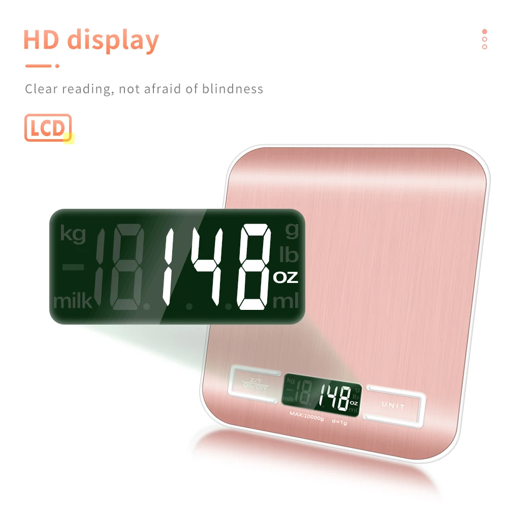 Bilancia Per Cucina Professionale Bilancia Cucina Digitale LAIJIANG - Precisione 1g Fino A 30kg Con Display LCD E Funzione Tara Bilancia Alimenti Lcd Tara - Foto 4