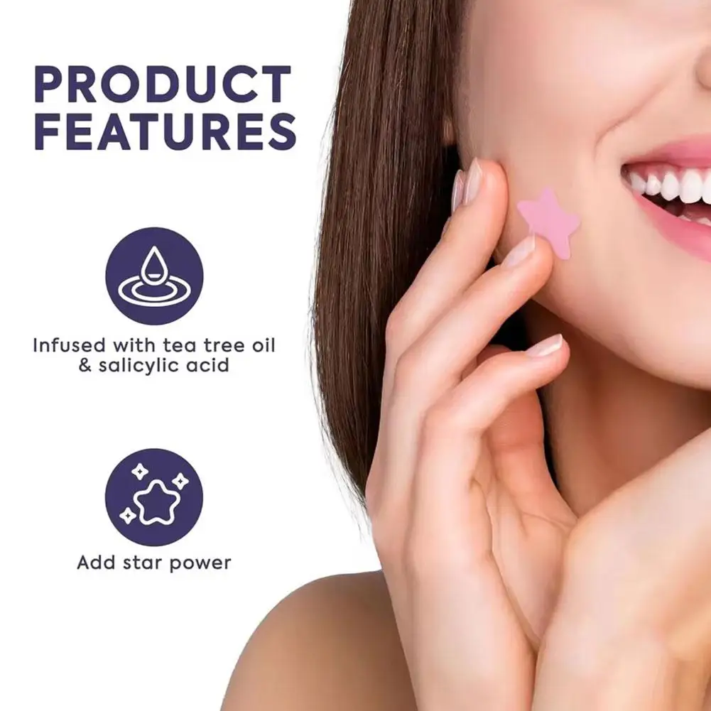 Enhanced Hydrocolloid Gentle Acne Absorption Pimple Patches - Superstar Collection