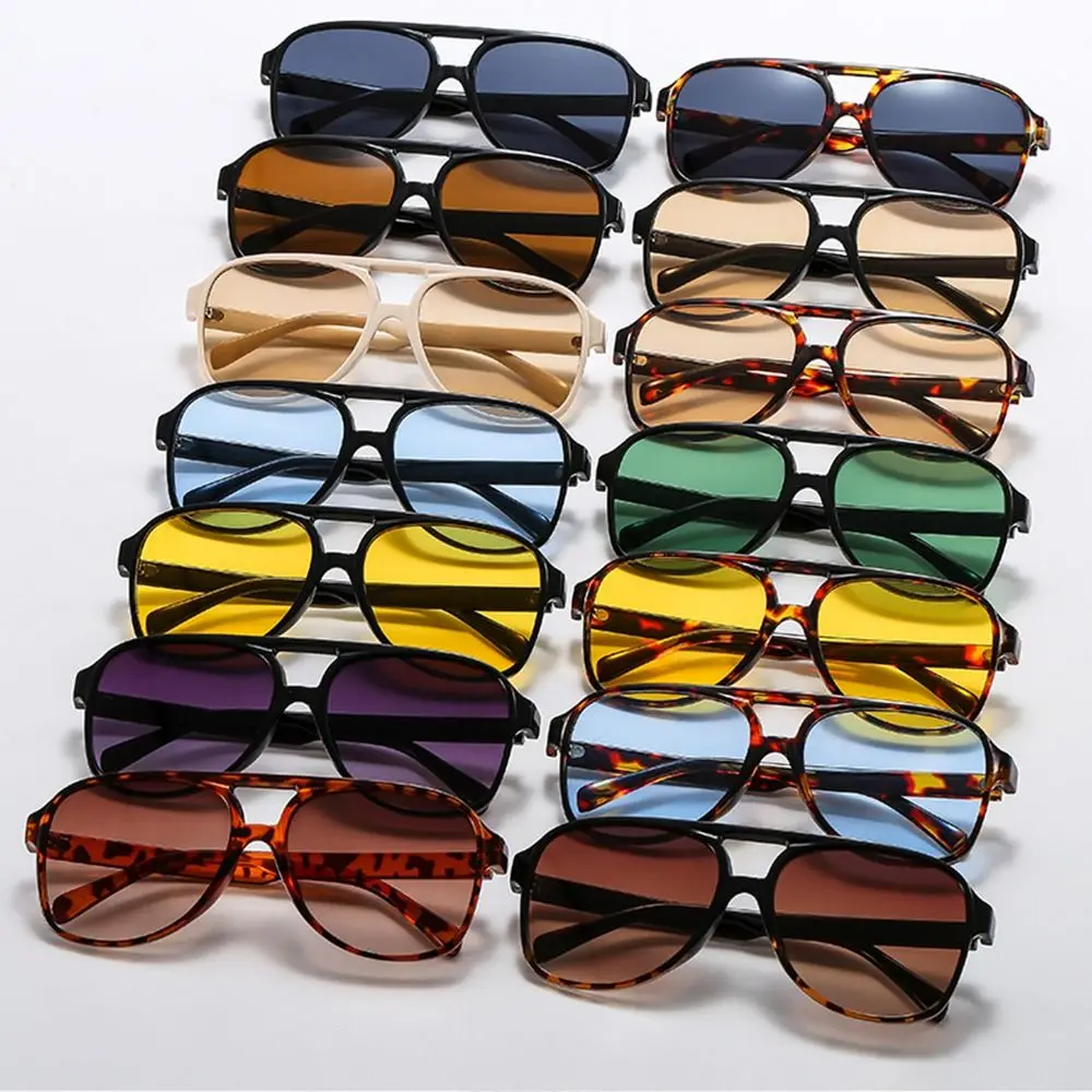 نظارة شمسية كلاسيكية كبيرة الحجم للرجال والنساء ،...