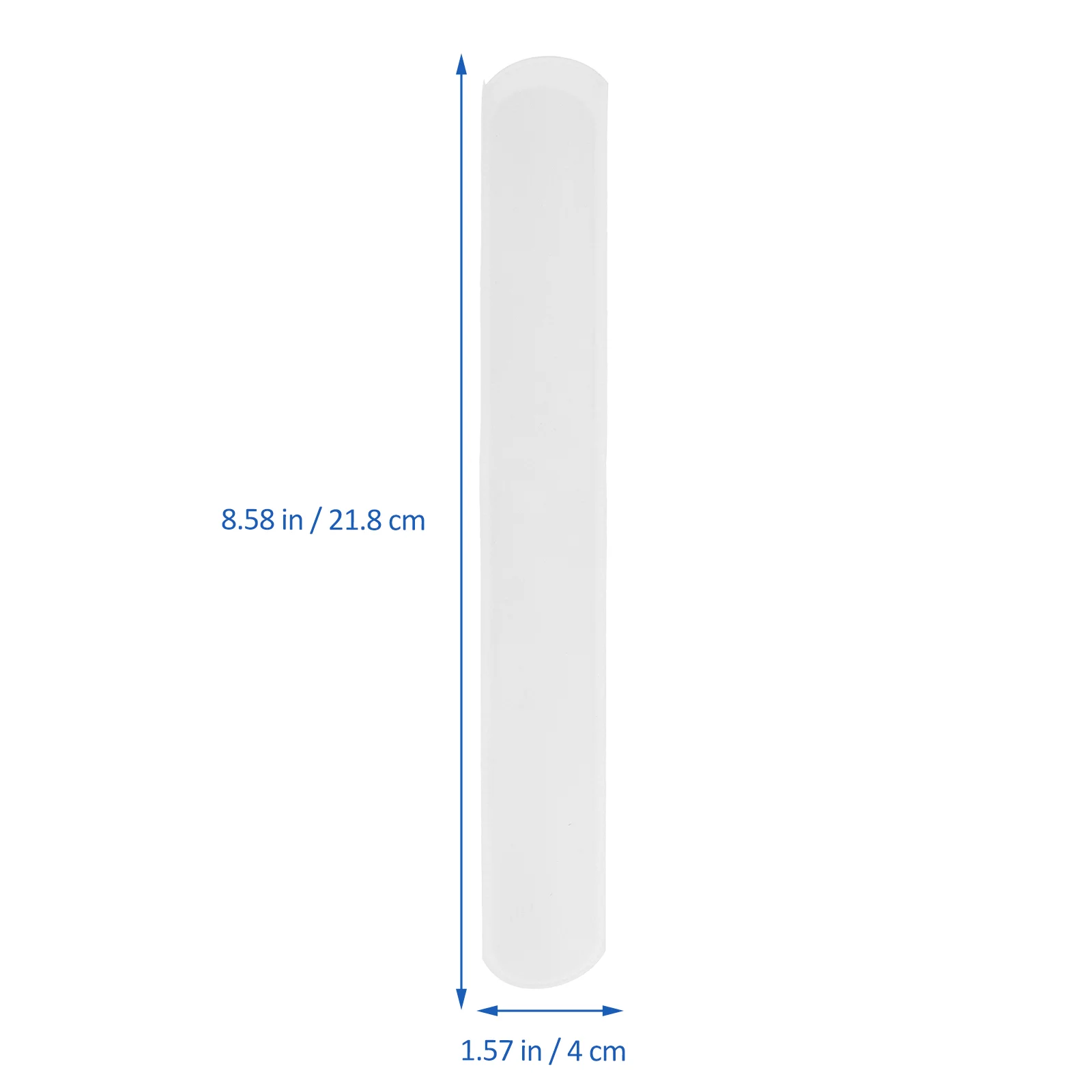 Pure White Ring Blank Slap Bracelets Plain Adult DIY Bulk Party Favors Kids Band Wristband Metal 100 Pcs