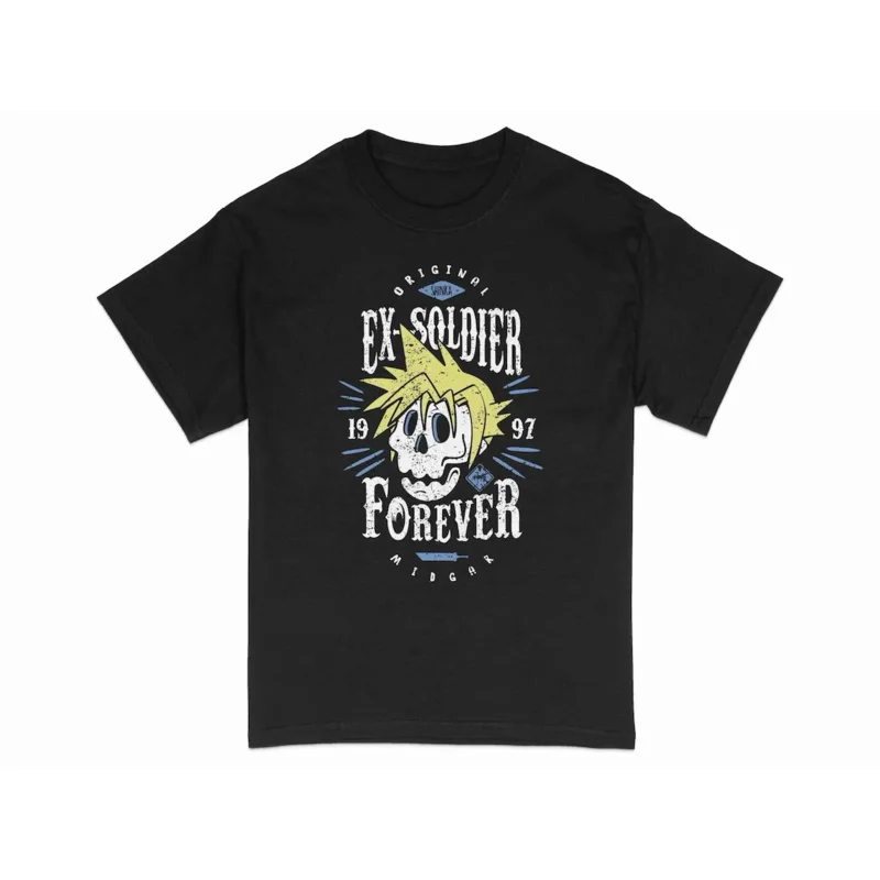

Винтажная Футболка Ex Soldier Forever 1997, Классическая Ретро-футболка для любителей игр, ностальгическая рубашка для видеоигр 90-х годов, подарок для любителей игр