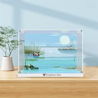 Display Case for Lego Kingfisher Bird 10331, 3MM Acrylic Display Box for Lego 10331 (No Model Set Included) 2