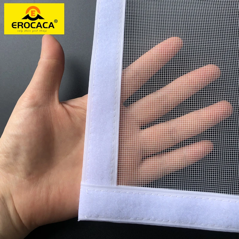 EROCACA White Mosquito Nets for Window,anti-mosquito window screens,Mesh Anti Insect Air Tulle Invisible Fiberglass Mosquitoes