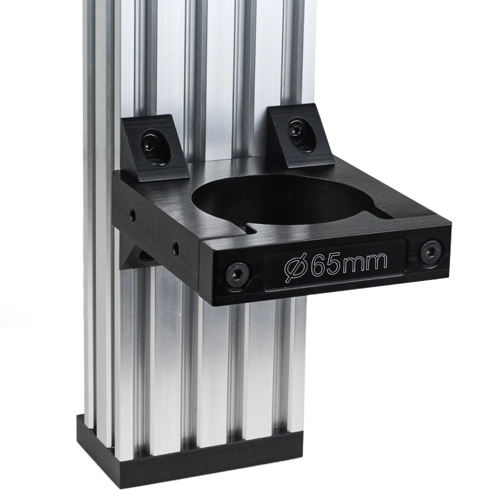 Openbuilds 라우터 스핀들 마운트 키트 CNC 라우터 조각 기계 용 43mm 52mm 65mm 71mm 80mm 직경
