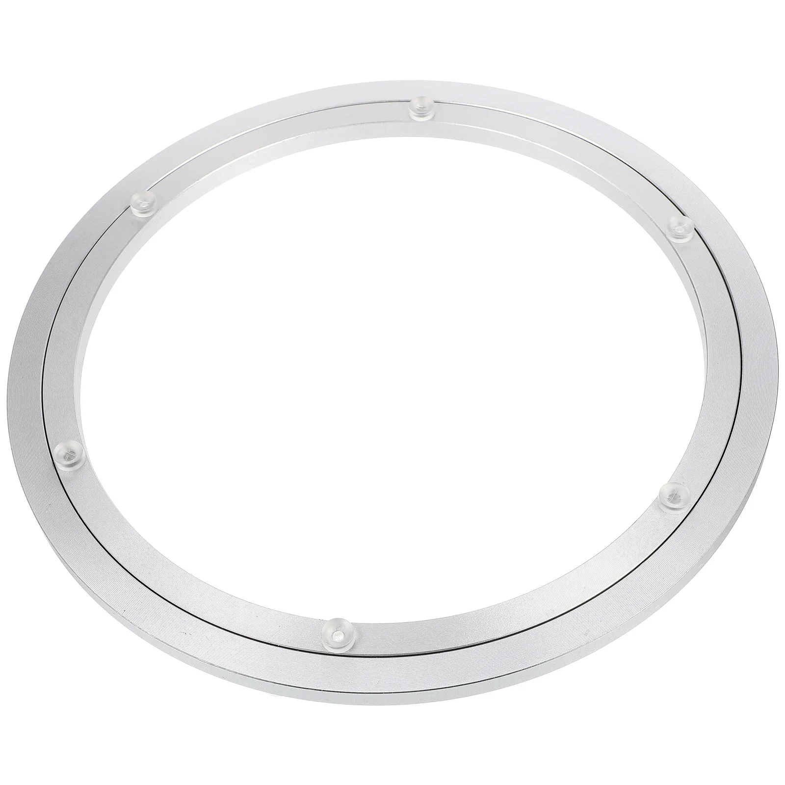 ฐานหมุนโต๊ะอาหารแบบหมุนได้ 360 องศา ทำจากอลูมิเนียมอัลลอยด์อย่างดี สำหรับใช้ในครัวเรือน 1