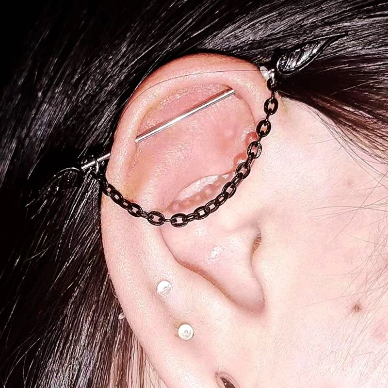 Silver Industrial Piercing vlr.eng.br