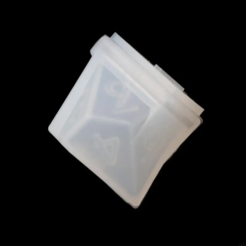 103A Numbers Game Silicone Mold Transparent Digital Game Home Craft Tools