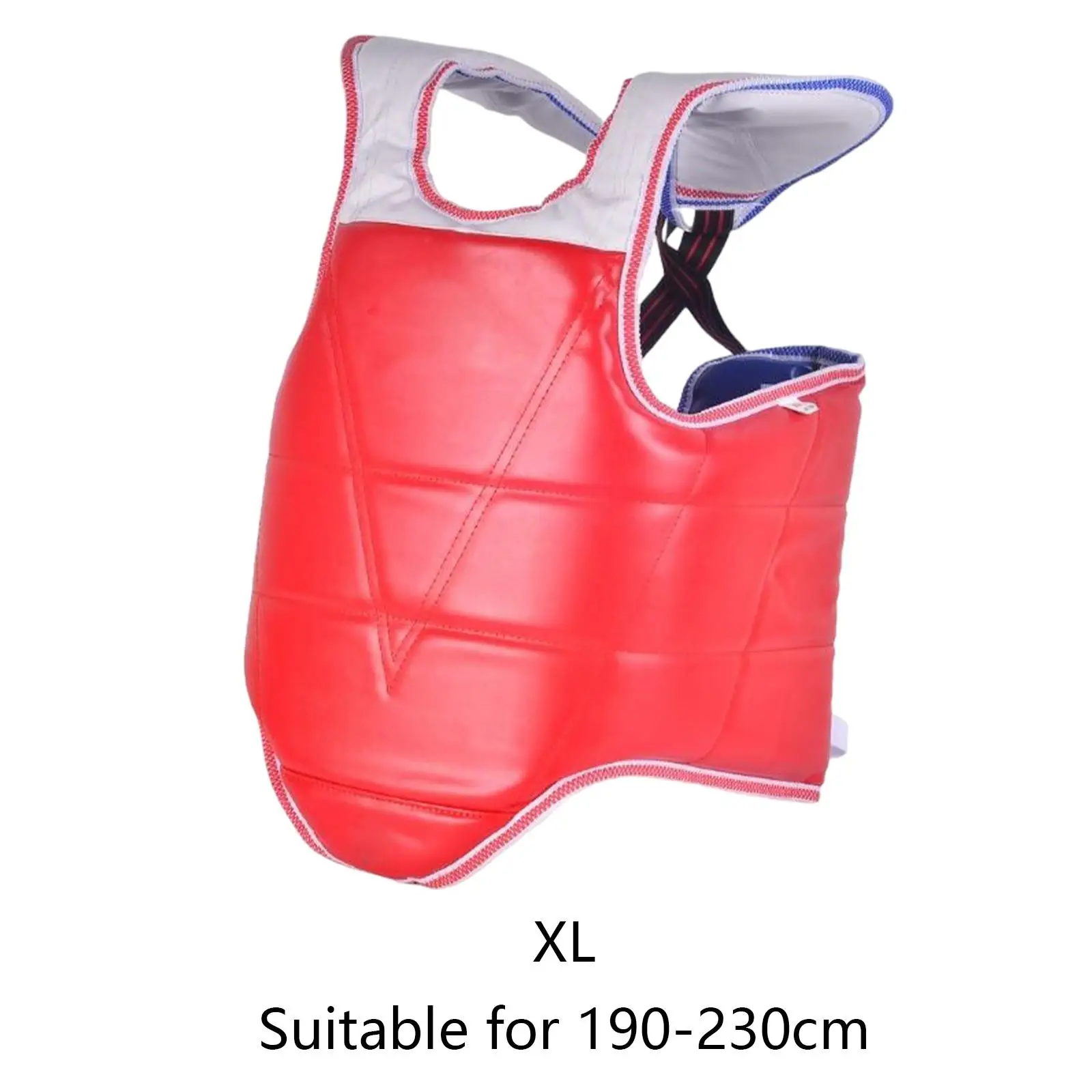 Reversible Chest Protector Karate Chest Gear Mma Comfortable Boxing Abdominal