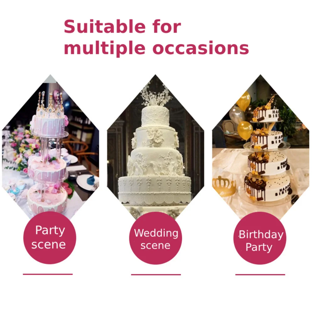 Description Picture 3 of itemAcrylic Cone Holder 8 Holes Ice Cream Cone Holder for Cone  Roll Appetizer Dessert