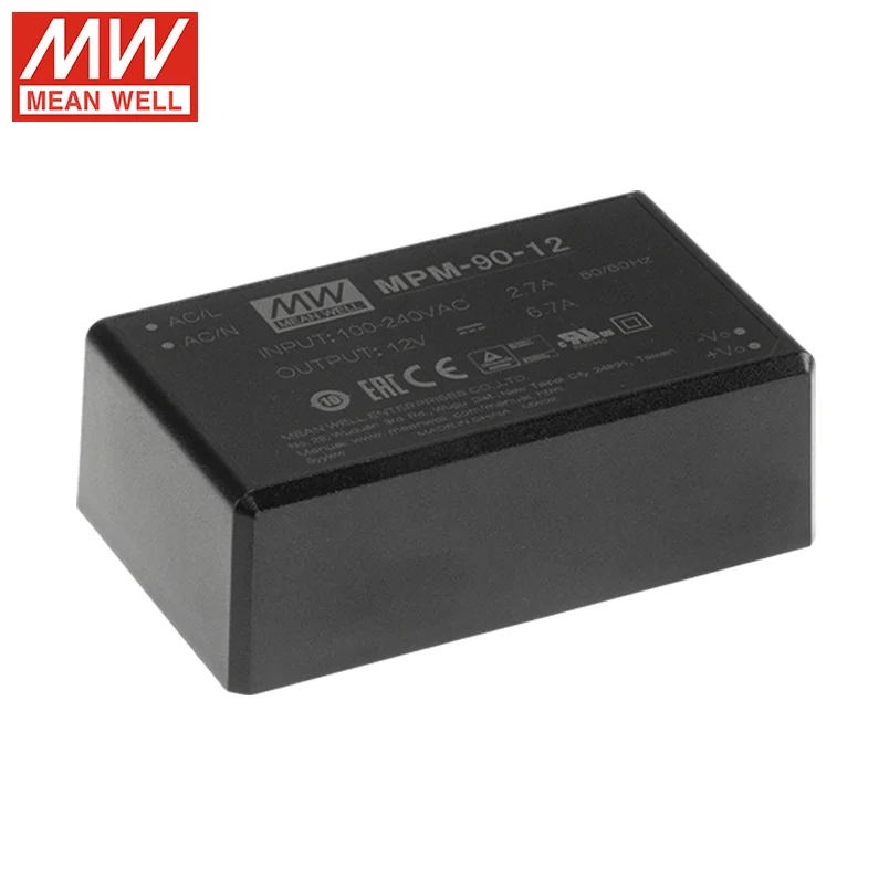 MEAN WELL MPM-90-12 MPM-90-15 MPM-90-24 MPM-90-48 MPM-90, 의료 등급 터미널 ST 모듈