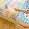 Bonenjoy Soft Fitted Sheet Printed Bed Cover Breathable Mattress Protector Bed Linen простынь на резинке (Pillowcase Need Order) 2