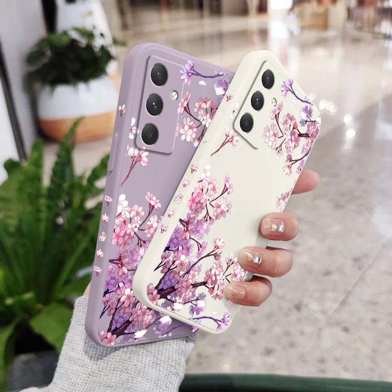 Blooming Cascades Floral Phone Case - Elegant Protective Cover