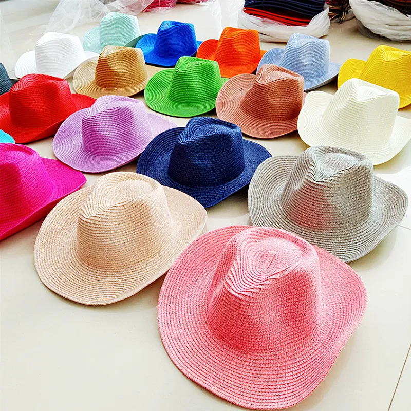 Stroh Cowboy Hut Damen - Western Style Für Festival & Outdoor Abenteuer