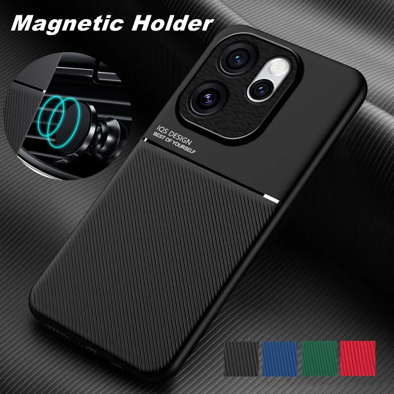 Rugged Non-Slip Protective Case with Magnetic Suction Holder