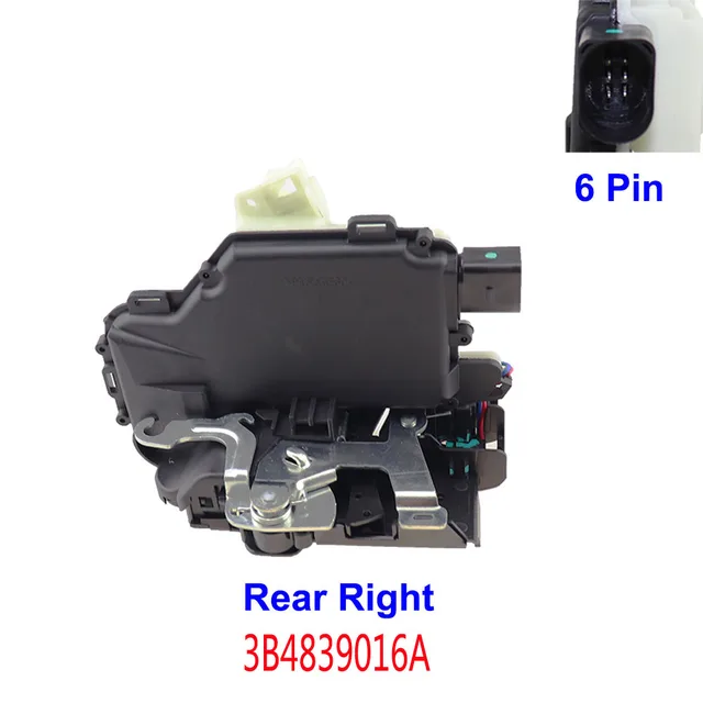 Actuator Serratura Porta Posteriore Destra Per Golf Passat B5 - Ricambio 3B4839016A - Foto 9