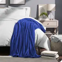 Pure color thick fleece blanket Farai fleece blanket bed sheet cover blanket,multi functional nap blanket pet blanket 1