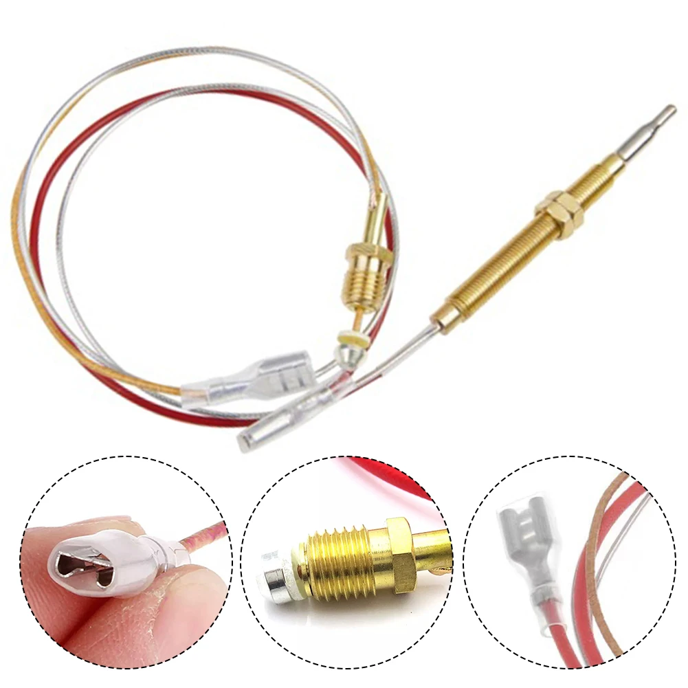 For Gas Heater Models Gas Thermocouple Head Heater Thermocouple Outdoor Heating 600mm Wire Length Component
