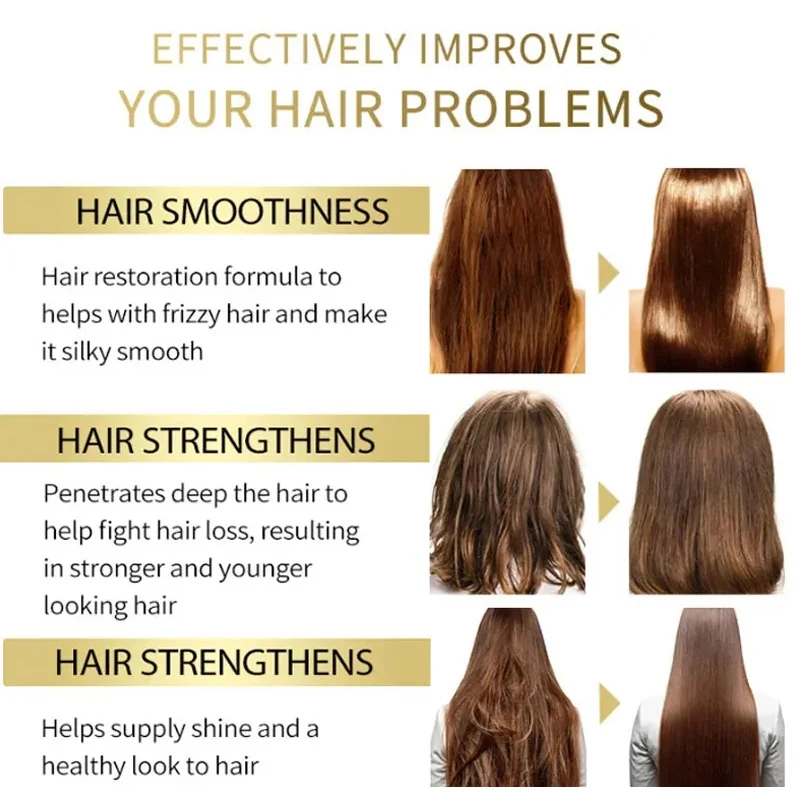 5 Seconds Repair Magical Hair Mask Keratin Mask Damage Curly Hair Deeply Moisturizes Make Soft Smooth Shiny Care 30g