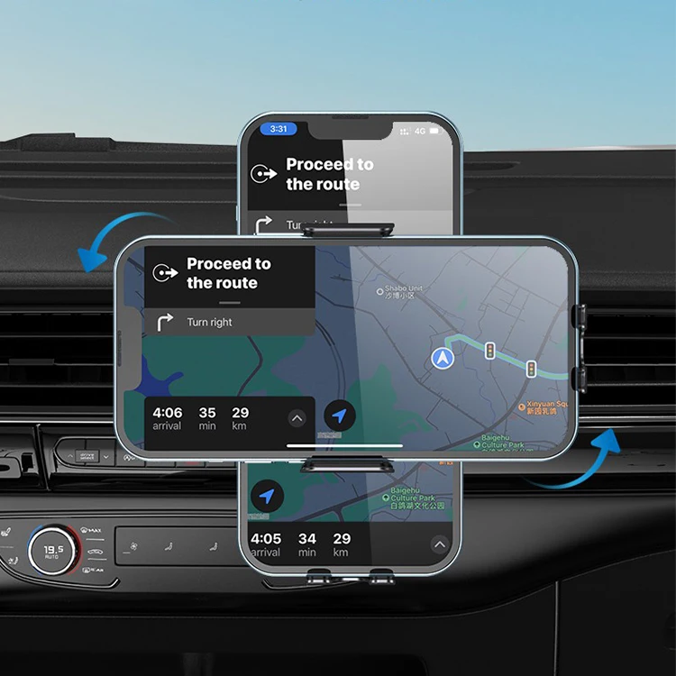 شاحن لاسلكي QI2 للسيارة حامل جوال 30 واط