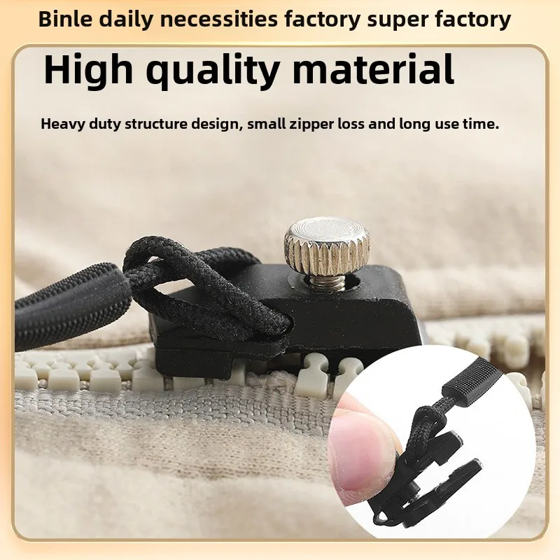 Zipper Repair Artifact Removable Universal Zipper Head Replacement Luggage Bags Backpacks Clothes Universal