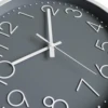 Foxtop 12 Inch Non-Ticking Round Wall Clock - Stylish, Silent Timepiece for Home, Office, School - Battery Operated 3