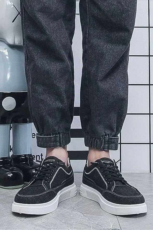 Men's Flat Casual Non-Slip Breathable Work Shoes_voghion.com