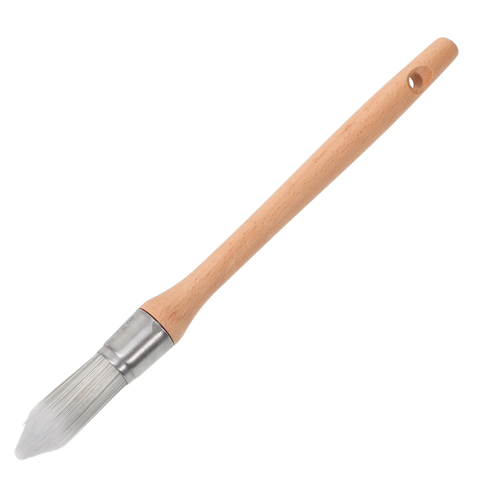 

Paint Brush Round Reusable Tool for Walls Painting Brushes Multipurpose Birch