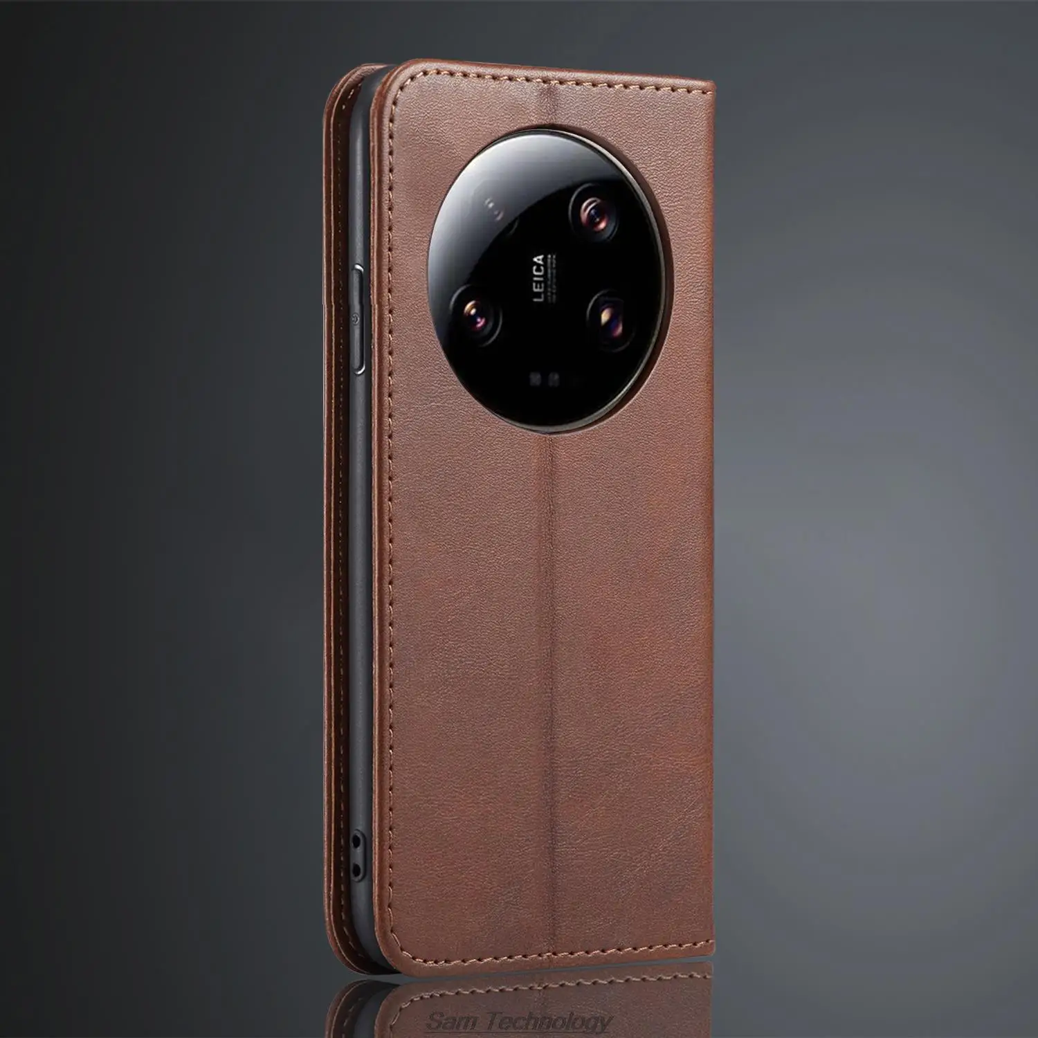 Magnetic attraction Leather Case for Xiaomi 13 Ultra Mi 13U 6.73" Holster Flip Cover Case Wallet Phone Bags Fundas Coque