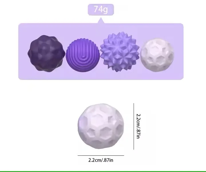 Sensorische Spielzeuge Silikon Magnetball Sensorischer Magnetischer Saugball Entspannungsspielzeug zur Angstlinderung Dekompressionsball – Detail 22