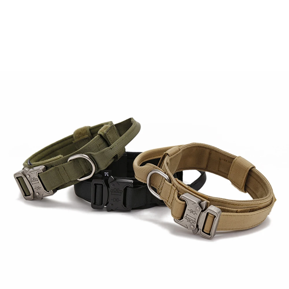 Adjustable Nylon Wear-Resistant Tactical Pet Collar